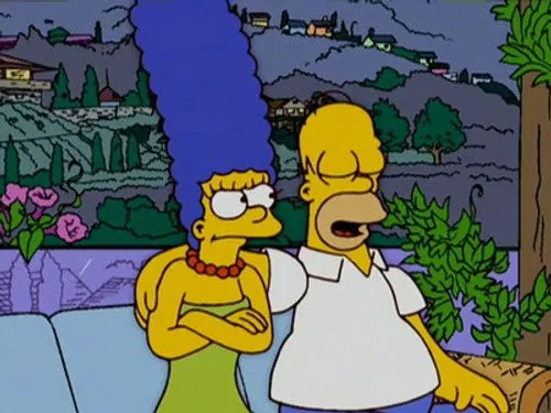 Juego de parejas con Marge y Homero