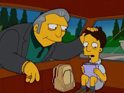 El niño, el chef, la esposa y su Homero